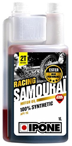 IPONE S28480A Huile 2T Samouraï 100 Pourcent Synthèse Senteur Fraise Bidon