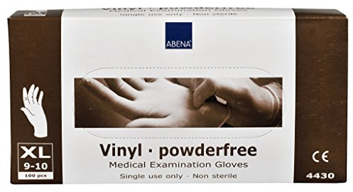 Abena Vinyl Handschuhe X-Large Puderfrei