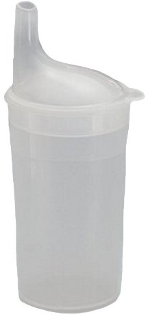 Trinkbecher langes Mundstück große Öffnung 200ml, Ess- und Trinkhilfen