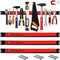 DEUBA® 3x Magnetleiste 45cm 23kg Tragkraft Magnetisch Werkzeugleiste Werkzeughalter Werkzeugwand Werkstatt Werkzeug Organizer inkl. Montagematerial