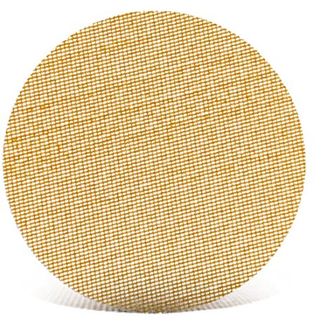 MENZER Ultranet Klett-Schleifgitter, 225 mm, f. Trockenbauschleifer, Weißes Edelkorund (25 Stk.) K400