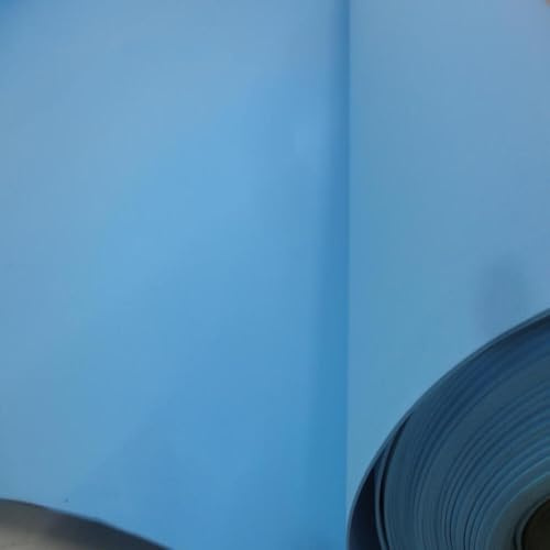 StoffBook HELLBLAU MOOSGUMMI 2MM BASTELMATERIAL STOFF STOFFE, C307