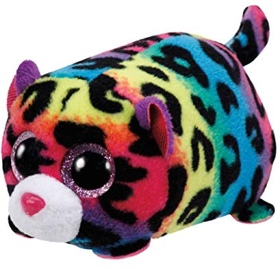 TY 42163 Glubschis - Jelly Leopard, bunt - Teeny Tys - 10 cm