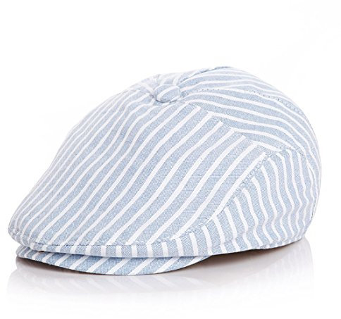 Kuyou Baby Kids Kapppe Hüte Kinder Baskenmütze Gatsby Schirmmütze (Blau)