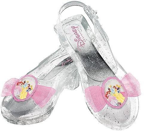 Disney Princess Shoes, Official Disney Costume Accessories, Age Grade 4+, Fits up to Size 6