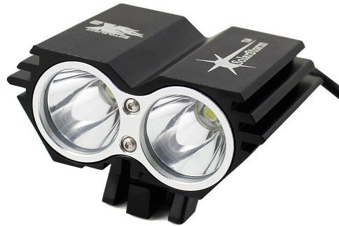 SIGAÃ‚® 5000Lm 2x CREE XML U2 LED Cycling Front Bicycle Bike Light HeadLight Headlamp X2 by CHOW