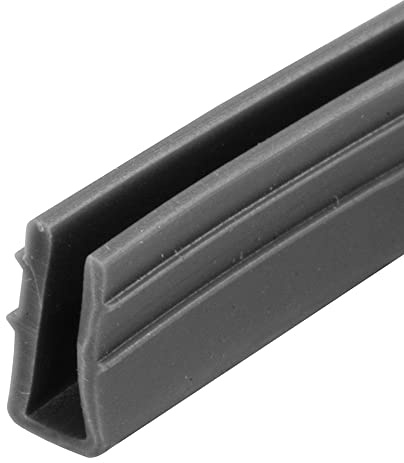 Prime-Line P 7738 0.18 In. x 200 ft. Gray Vinyl Glass Glazing Channel (1 Roll)