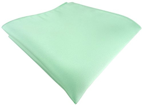 TigerTie Satin Einstecktuch einfarbig Uni - Tuch Polyester - Größe 26 x 26 cm