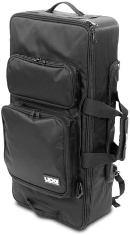 UDG U9104BL/OR - Funda para mesa de mezclas pioneer dDJ s1/t1 (con correas de mochila), color naranja y negro