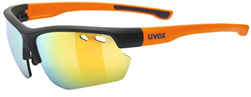 uvex sportstyle 115 - Sportbrille für Damen und Herren - inkl. Wechselscheiben in den Filterkategorien 0, 1 und 3