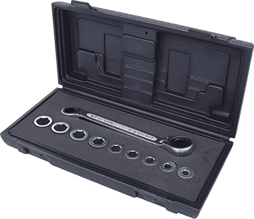 KS Tools 503.4645 GEARplus Doppel-Ratschenringschlüssel-Satz umschaltbar 10-tlg.