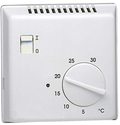thermostat électrique - sortie inverseur - hager 25501