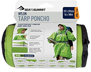 Poncho - 70D Tarp Poncho verde Color: verde
