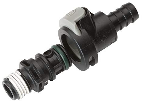 attwood 8838US6 Universal Male and Female Sprayless Connector with Thread Sealant