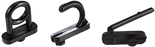 Ribimex - Kit de 30 ganchos para panel, portaherramientas, portaherramientas, HOBBY y DIY