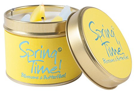 Lily-Flame Springtime Tin, Yellow
