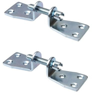 Gedotec Tornillos para cajas metal universal para muebles tornillos de unión tornillos de unión doble | acero galvanizado | grosor del material 3 mm