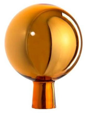 Farbglashütte Lauscha GmbH - ELIAS Glashütte Original Rosenkugel 18 cm Gold verspiegelt