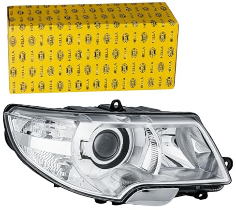 HELLA 1ZS 247 047-341 Halogen/FF/Bi-Xenon Scheinwerfer | Kompatibel mit: SKODA SUPERB II, SUPERB II Kombi