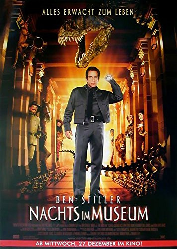 Nachts im Museum (2006) | original Filmplakat, Poster [Din A1, 59 x 84 cm]