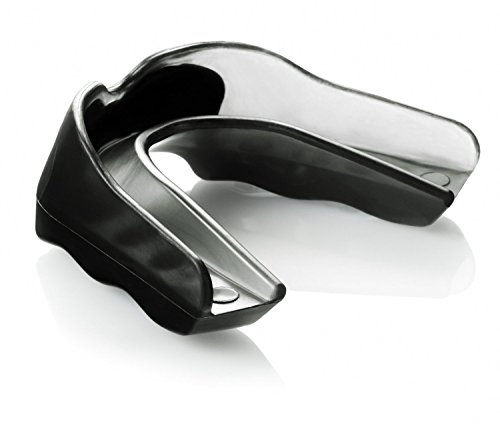 Shock Doctor Helme/Gesichtsschoner MUNDSCHUTZ Grau One Size