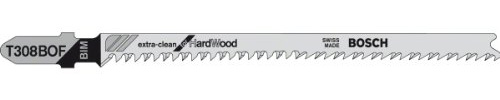 Bosch 2 609 256 A06 - Hoja de sierra de calar HCS, T 308 BO (pack de 2)