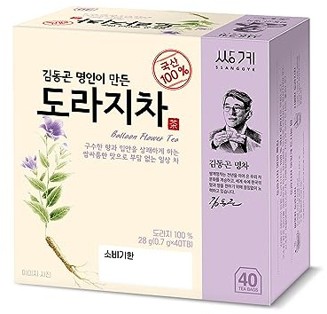 Ssanggye tea Korea Food Ballon Tee 0,7 G X 40 bustine da tè