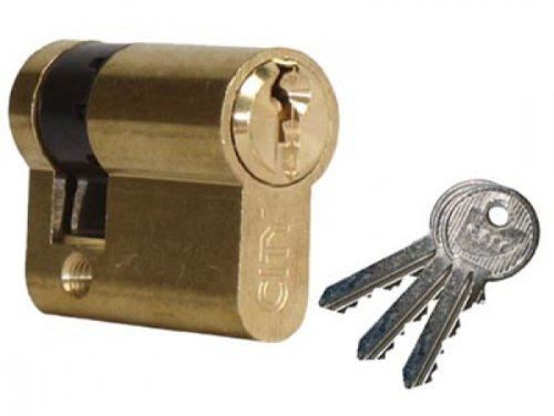 Cavers (iseo) MGA50072 Demi-Cylindre varié City ISEO 30x10mm Laiton poli-520930105