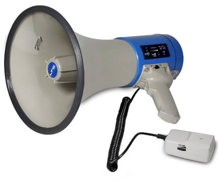 LTC - ETT Megaphon MEG-60USB mit Sirene & USB/SD Steckpla