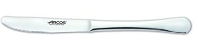 Arcos Serie Madrid, Cucchiaio da Dessert Cucchiaio frutta Coltello Tavola, Monoblocco Unipezzo 85 mm, Colore Argento
