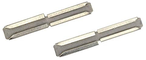 Piko 55293 H0 Schienenverbinder + 2 Schuhbreiten, Talla única, Sortiert
