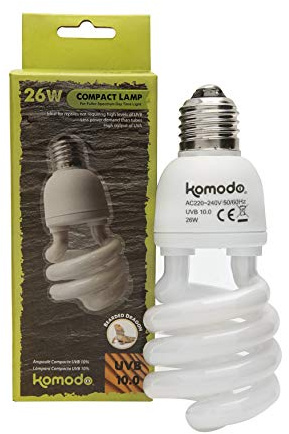 Komodo kompakte Lampe UVB 10.0 ES - 26 Watt
