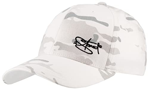 2Stoned Flexfit Baseball Cap Multicam Alpine Camo mit Stick Größe S/M (56 cm - 58 cm) für Damen, Herren und Jugendliche