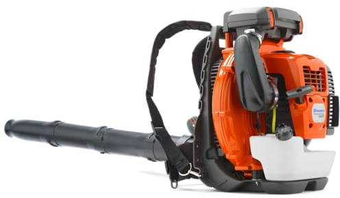 Husqvarna Soplador Profesional Husqvarna 580BTS con Motor de combustión 2T, cilindrada 75,6 cm³, Velocidad del Aire 92,2 m/s, Flujo de Aire en la Boquilla 26 m³/min, Peso 11,8 kg