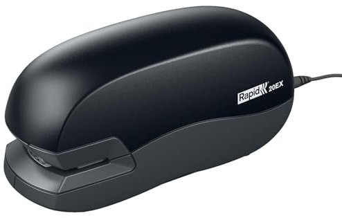 Leitz Rapid 5000297 Elektrisches Heftgerät 20EX, 20 Blatt, schwarz