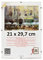 3-B Bilderrahmen - rahmenloser Bildhalter mit Acrylglas - Cliprahmen 21x29,7 cm (A4) - 10-Pack