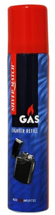 RECHARGE GAZ UNIVERSEL BRIQUET ZIPO,ALLUME GAZ 5 EMBOUT 90ml