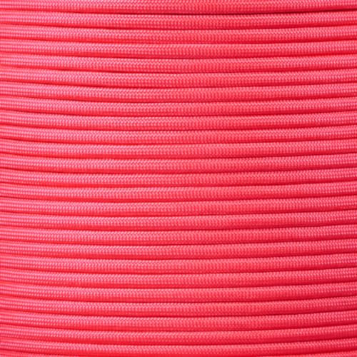 Paracord Planet Typ IV Paracord 750 LB Zugfestigkeit Robust Fallschirm und Tactical Kordel mit einen herausnehmbaren 11 Strand Core, neon pink, 100 Feet