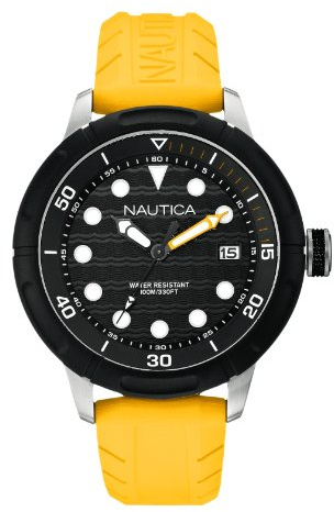 Nautica Orologio Analogico Giallo