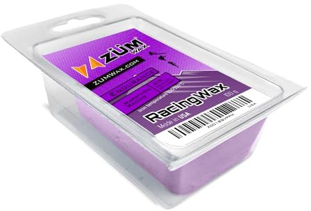 ZUMWax Endurance Nordic/Cross-Country Racing Glide Wax - Extra Durable - 100 Gram