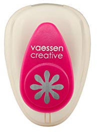 Vaessen Creative Craft Paper Punch - Daisy - 10 x 9 mm - Circle Cutter for Crafting and Card Making
