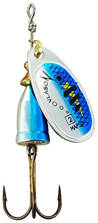 MAPSO - 5 Cucharillas de Pesca VLASON-2 PNA-A 6 GMS.