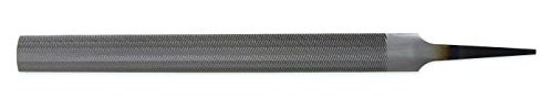 Nicholson Lima de mano (en caja), patrón americano, corte doble, medio redondo, grueso, 40,6 cm de longitud