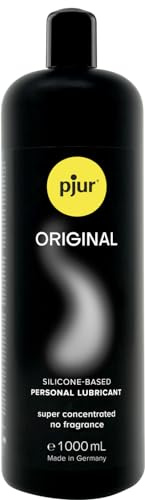 pjur ORIGINAL - Premium-silikonglidgel - långvarig glidförmåga, klibbar inte - mycket dryg, lämplig med kondomer (1.000ml)