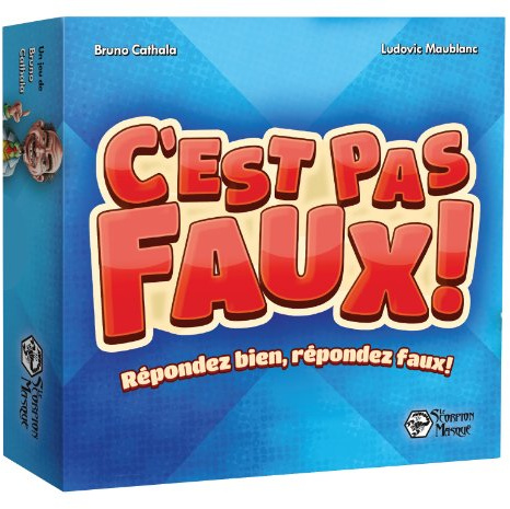 Scorpion Masqué- C'est Pas Faux bBackrock Games Scorpion société, SCO001FA, Jeu D'ambiance