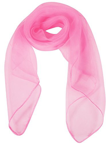 TRIXES Halstuch aus Chiffon in Pink für jeden Tag oder besonderen Anlässen