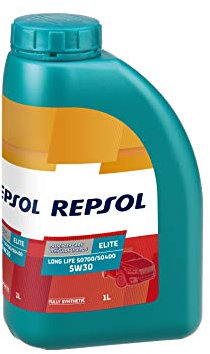 REPSOL Elite L. Life 50700/50400 5W-30 Aceite De Motor Para Coche, 1L
