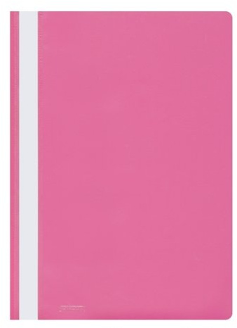 25 Schnellhefter PP Kunststoff Hefter pink