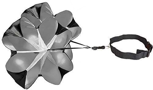 TRIWONDER Sprint Fallschirm 40/56 Zoll Widerstandslaufschirm für Sprinttraining - Geschwindigkeits- & Krafttraining Sportzubehör für Leichtathletik Sprintübungen