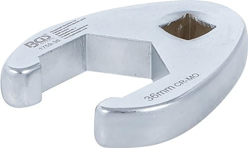 BGS 1759-36 | Llave boca hexagonal abierta (crowfoot) | entrada 12,5 mm (1/2) | 36 mm